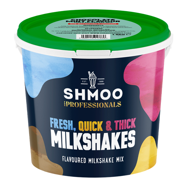 Aimia Foods Shmoo Milkshake Mix Chocolate Mint / 1.8kg Tub Shmoo Chocolate Mint Mix 1.8kg
